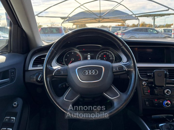 Audi A4 Avant  BREAK  20 TDI 143 CH   AMBIANTE PLUS + ATTELAGE GARANTIE 12 MOIS - 16