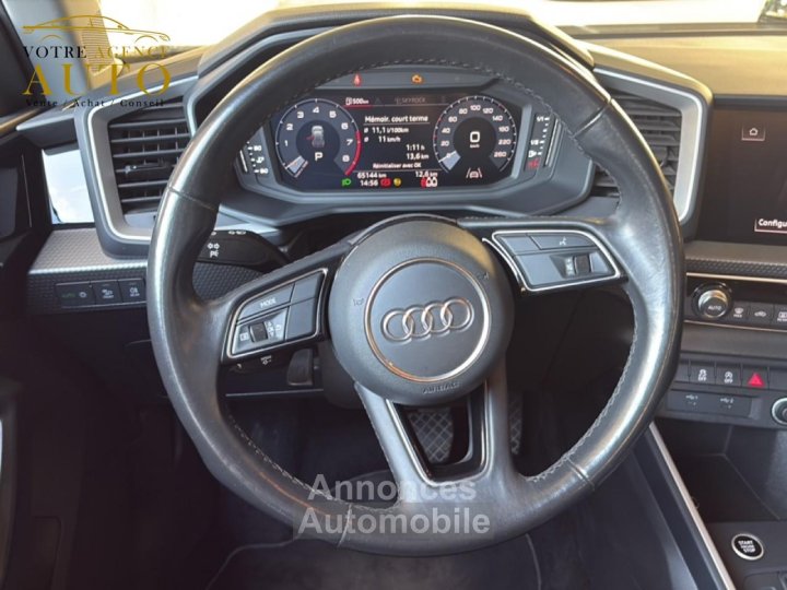 Audi A1 Sportback 10 30 TFSI - 110ch - BV S-Tronic Advanced - 15