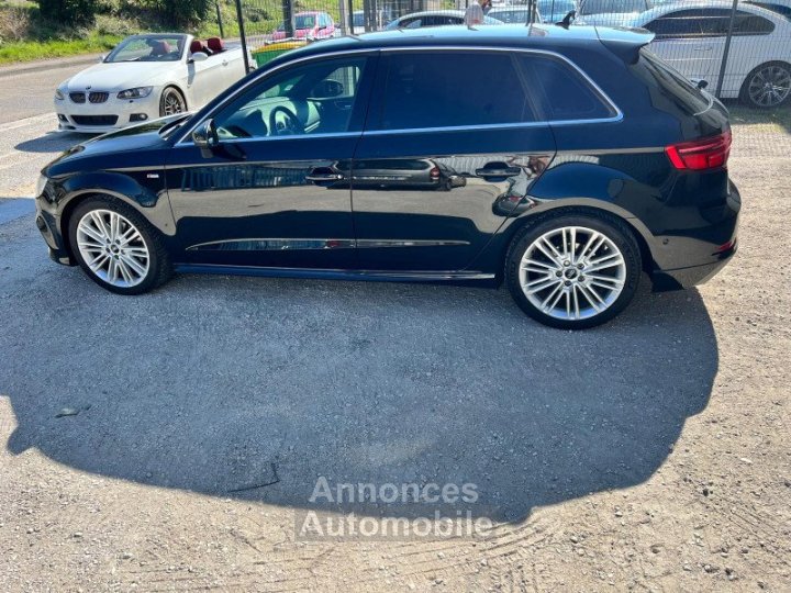 Audi A3 Sportback 20 TFSI 190CH S LINE S TRONIC 7 - 7