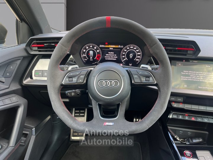 Audi RS3 SPORTBACK 25 TFSI 407 S tronic 7 Quattro Performance garantie 12 mois - 14