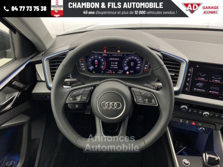 Audi A1 Sportback 30 TFSI 116 ch S tronic 7 Design - 14