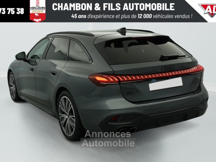 Audi A5 AVANT TDI Hybride 204 ch S tronic 7 S line - 5