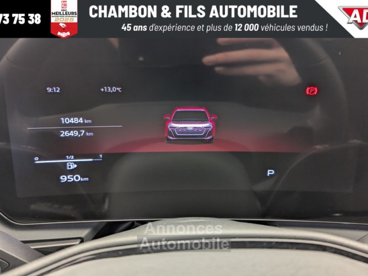 Audi A5 AVANT TDI Hybride 204 ch S tronic 7 S line - 23