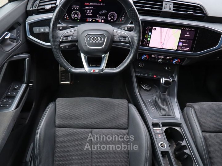 Audi Q3 Sportback 14 45 tfsie 245 ch 150 phev hybrid 13kwh s-line s-tronic bva - 19