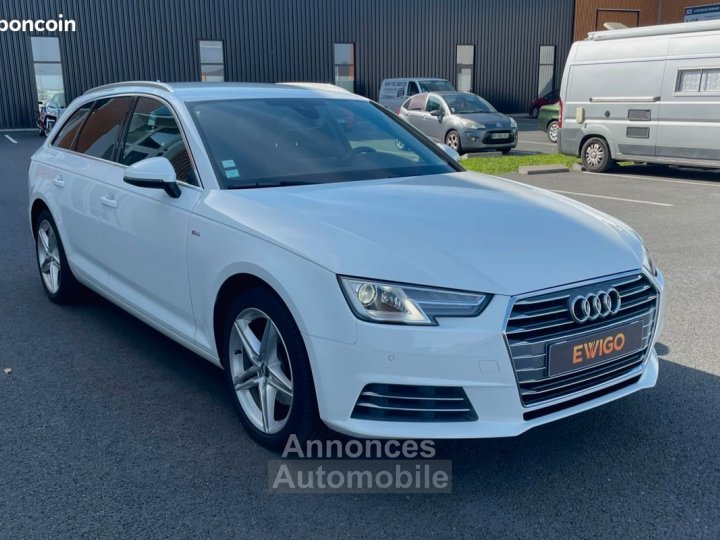 Audi A4 Avant 20 tdi 150 s-line s-tronic bva virtual cockpit hayon electrique - 9