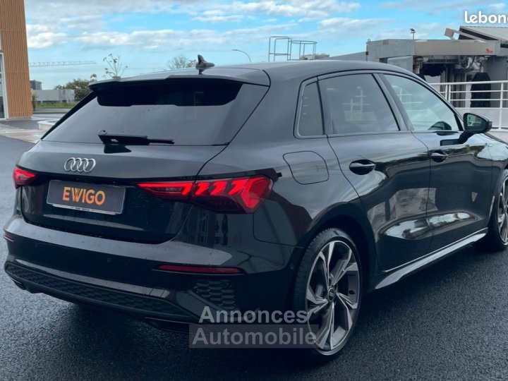 Audi A3 Sportback 15 35 tfsi 150 hybrid mhev s-line edition s-tronic bva - 7