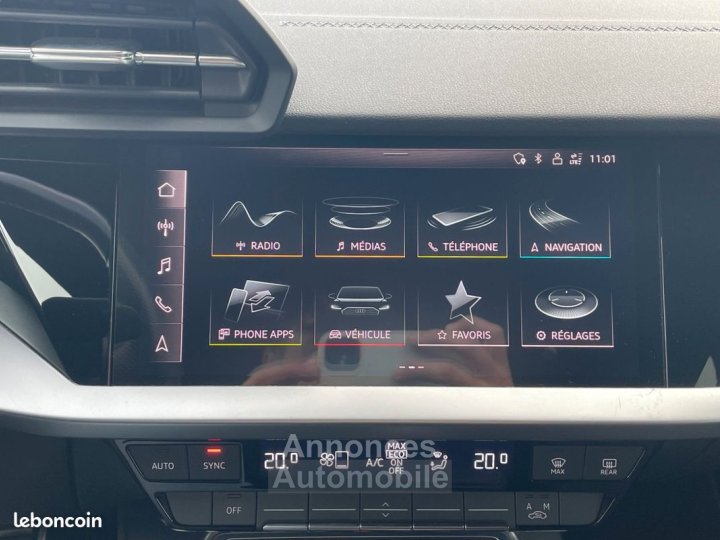 Audi A3 Sportback 15 35 tfsi 150 hybrid mhev s-line edition s-tronic bva - 19