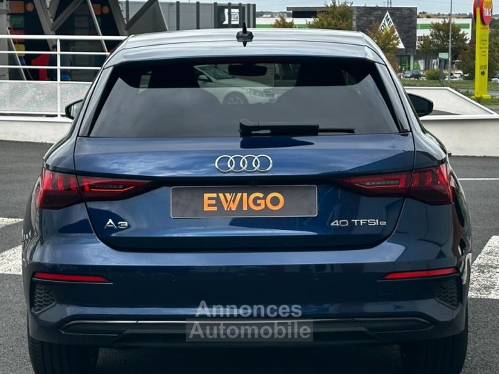Audi A3 Sportback 14 40 tfsie 204h 150 phev hybrid 257kwh design luxe s-tronic bva - 6