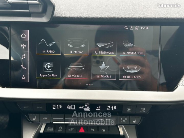 Audi A3 Sportback 14 40 tfsie 204h 150 phev hybrid 257kwh design luxe s-tronic bva - 22