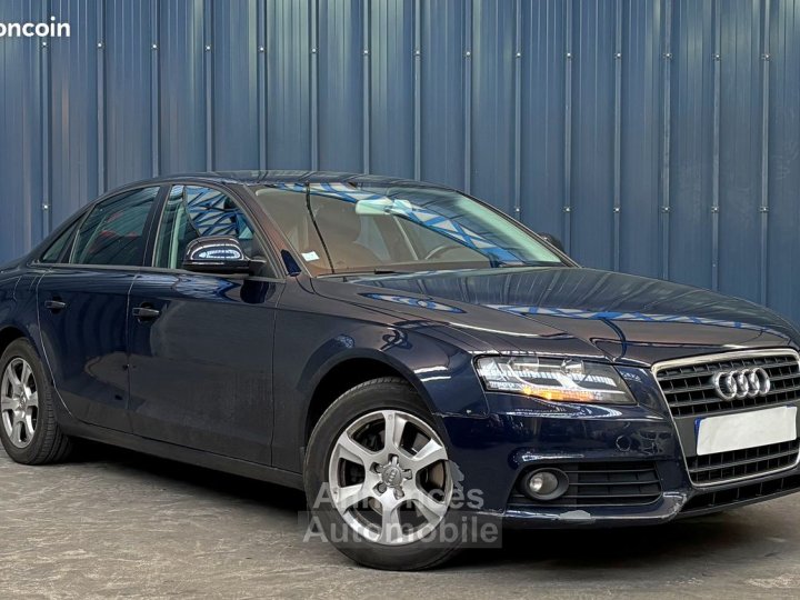 Audi A4 18T 120ch Ambition luxe Garantie 1 An Radar de recul Semi cuir Régulateur - 1