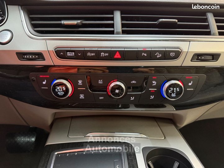 Audi Q7 v6 45 tdi 230 hybrid mhev quattro camera cuir elect 7 places - 12