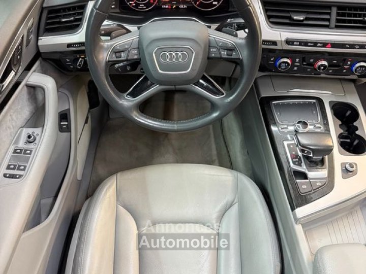 Audi Q7 v6 45 tdi 230 hybrid mhev quattro camera cuir elect 7 places - 13