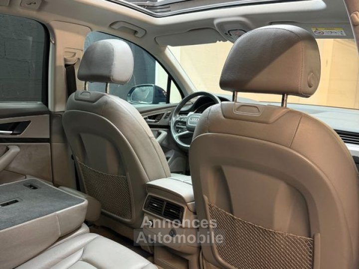 Audi Q7 v6 45 tdi 230 hybrid mhev quattro camera cuir elect 7 places - 30