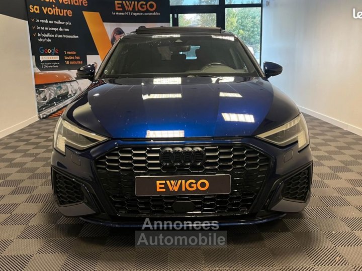 Audi A3 Sportback 20 35 tdi 150 s line s-tronic bva + toit ouvrant sieges chauffants hayon electrique - 3