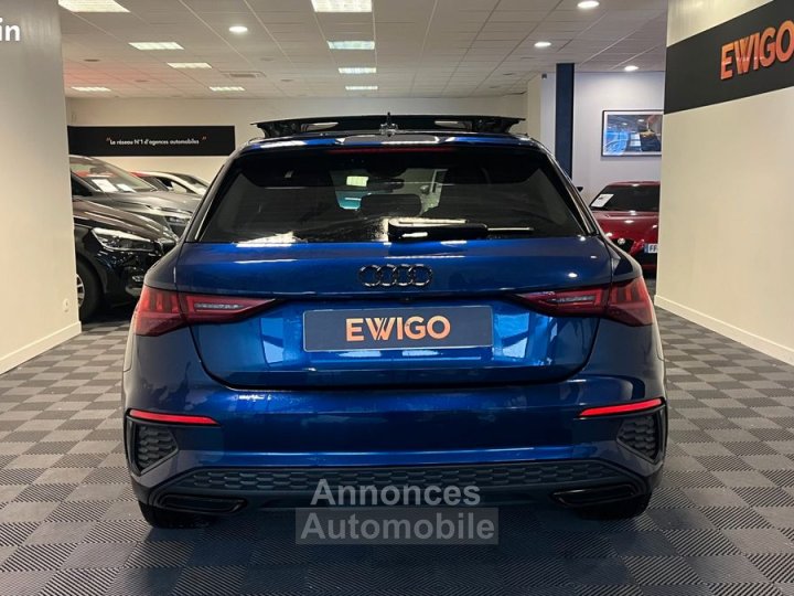Audi A3 Sportback 20 35 tdi 150 s line s-tronic bva + toit ouvrant sieges chauffants hayon electrique - 6