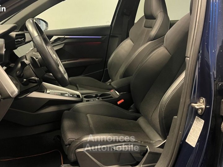Audi A3 Sportback 20 35 tdi 150 s line s-tronic bva + toit ouvrant sieges chauffants hayon electrique - 13