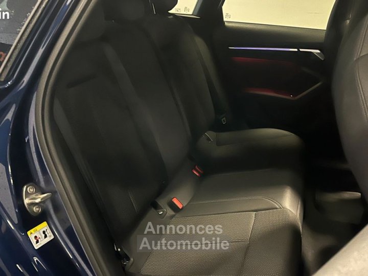 Audi A3 Sportback 20 35 tdi 150 s line s-tronic bva + toit ouvrant sieges chauffants hayon electrique - 14