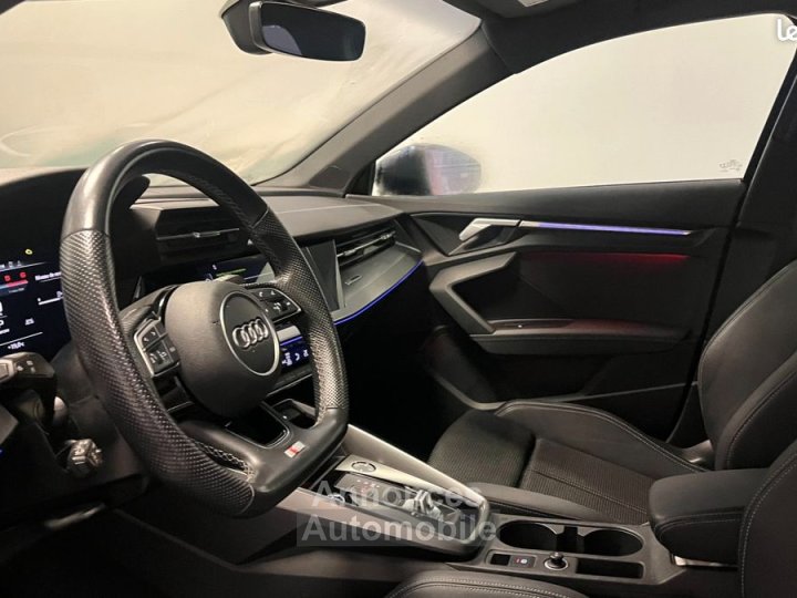 Audi A3 Sportback 20 35 tdi 150 s line s-tronic bva + toit ouvrant sieges chauffants hayon electrique - 22