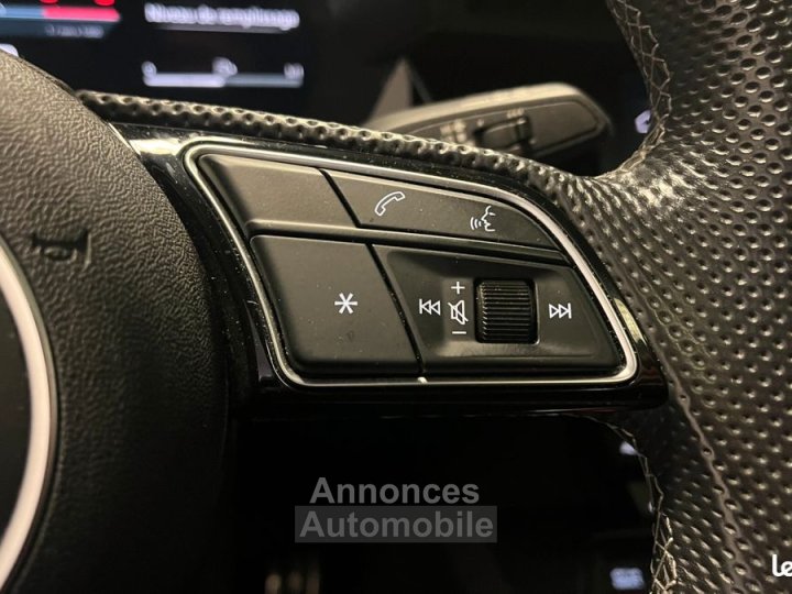 Audi A3 Sportback 20 35 tdi 150 s line s-tronic bva + toit ouvrant sieges chauffants hayon electrique - 25