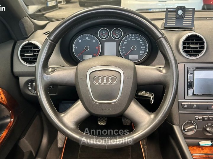 Audi A3 CABRIOLET 20 TDI 140ch AMBITION LUXE - 29