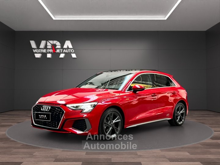 Audi A3 Sportback · 35 TFSI 150ch · S tronic | Toit ouvrant · CarPlay · Caméra de recul - 1