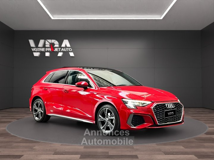 Audi A3 Sportback · 35 TFSI 150ch · S tronic | Toit ouvrant · CarPlay · Caméra de recul - 3