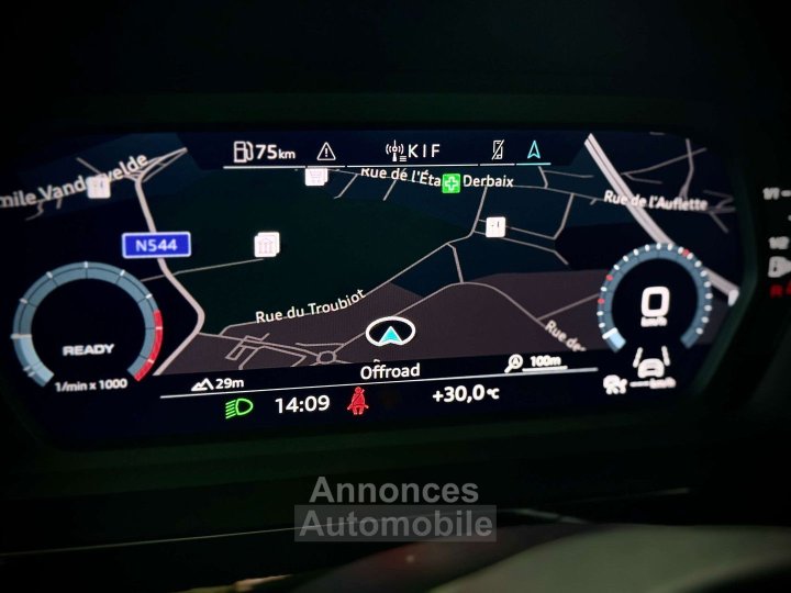 Audi A3 Sportback 10TFSI SPORT-1ERPRO-COCKPIT-CARPLAY-PDC - 13