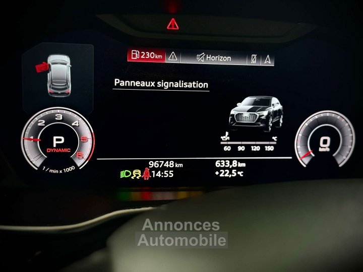 Audi Q3 Sportback 20TDi S-LINE-1ERPRO-COKCPIT-CUIR-CAMERA - 18