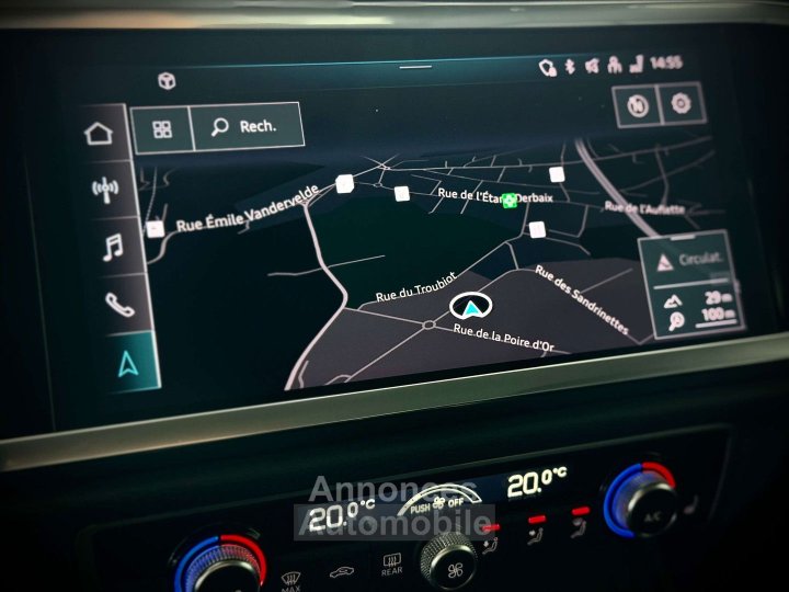Audi Q3 Sportback 20TDi S-LINE-1ERPRO-COKCPIT-CUIR-CAMERA - 19