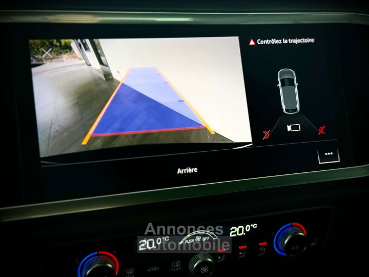 Audi Q3 Sportback 20TDi S-LINE-1ERPRO-COKCPIT-CUIR-CAMERA - 20