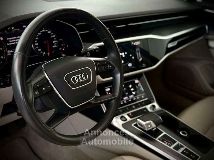 Audi A6 Avant 20TDi-1ERPRO-TOUVRANT-GPS-CUIR-PDC-ATTELAGE - 12