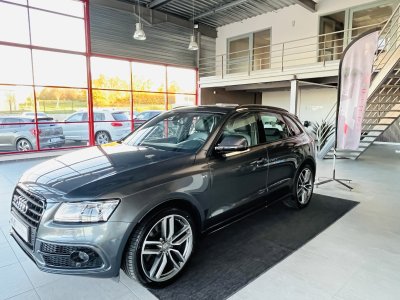 Audi SQ5 3,0 TDI V6 326 COMPETITION BVA8 QUATTRO ATTELAGE ELECTRIQUE GPS CAMERA ALU BROSSE REGULATEUR ADA - 1