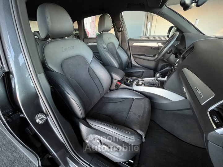 Audi SQ5 3,0 TDI V6 326 COMPETITION BVA8 QUATTRO ATTELAGE ELECTRIQUE GPS CAMERA ALU BROSSE REGULATEUR ADA - 5