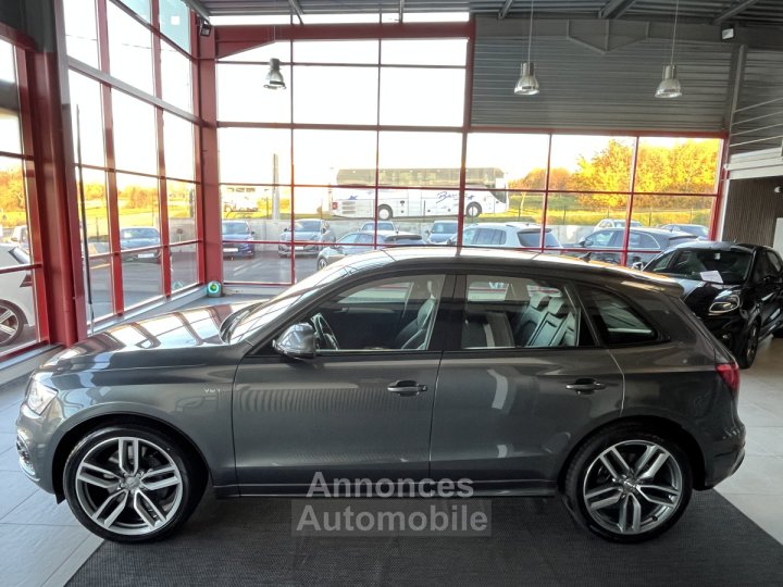 Audi SQ5 3,0 TDI V6 326 COMPETITION BVA8 QUATTRO ATTELAGE ELECTRIQUE GPS CAMERA ALU BROSSE REGULATEUR ADA - 8
