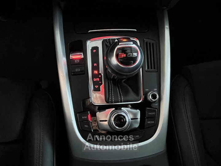 Audi SQ5 3,0 TDI V6 326 COMPETITION BVA8 QUATTRO ATTELAGE ELECTRIQUE GPS CAMERA ALU BROSSE REGULATEUR ADA - 9