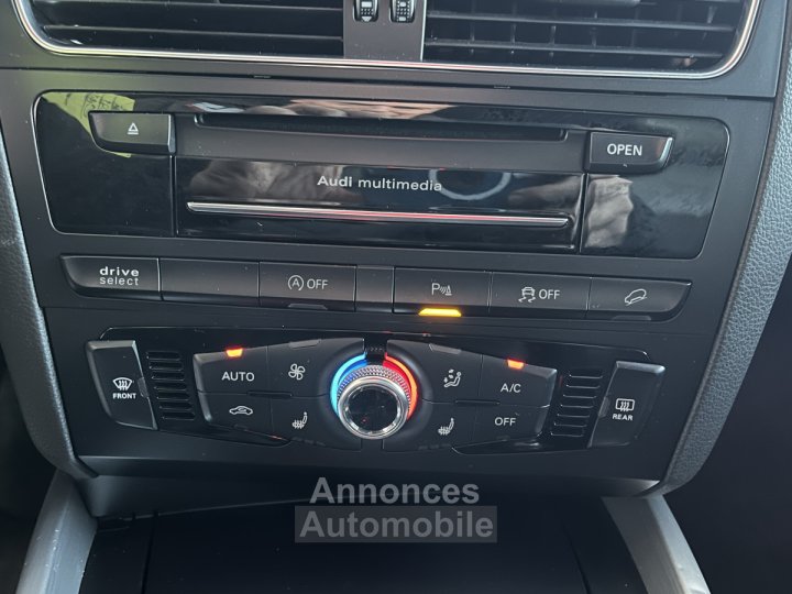 Audi SQ5 3,0 TDI V6 326 COMPETITION BVA8 QUATTRO ATTELAGE ELECTRIQUE GPS CAMERA ALU BROSSE REGULATEUR ADA - 10