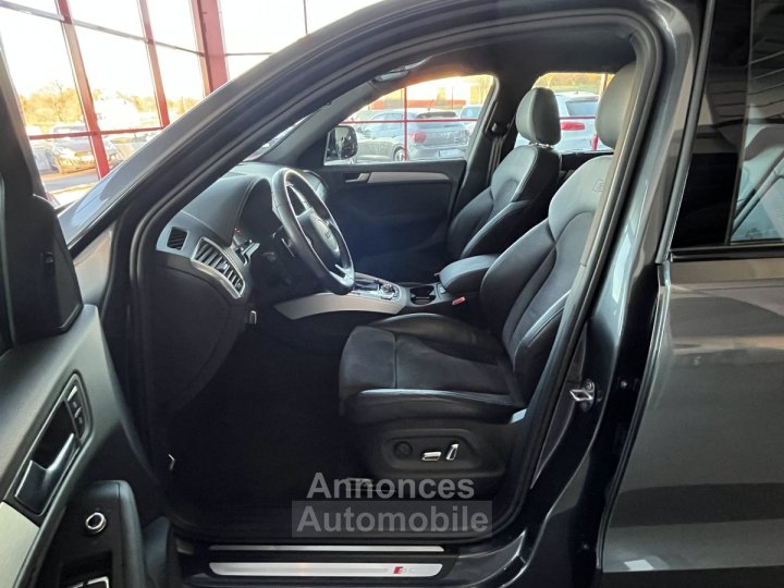 Audi SQ5 3,0 TDI V6 326 COMPETITION BVA8 QUATTRO ATTELAGE ELECTRIQUE GPS CAMERA ALU BROSSE REGULATEUR ADA - 16