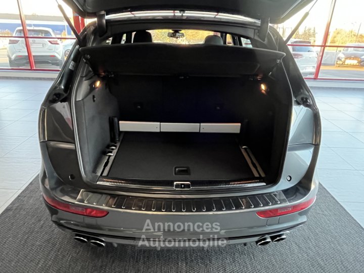 Audi SQ5 3,0 TDI V6 326 COMPETITION BVA8 QUATTRO ATTELAGE ELECTRIQUE GPS CAMERA ALU BROSSE REGULATEUR ADA - 18