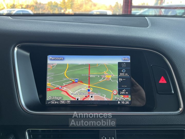 Audi SQ5 3,0 TDI V6 326 COMPETITION BVA8 QUATTRO ATTELAGE ELECTRIQUE GPS CAMERA ALU BROSSE REGULATEUR ADA - 23