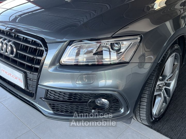 Audi SQ5 3,0 TDI V6 326 COMPETITION BVA8 QUATTRO ATTELAGE ELECTRIQUE GPS CAMERA ALU BROSSE REGULATEUR ADA - 28