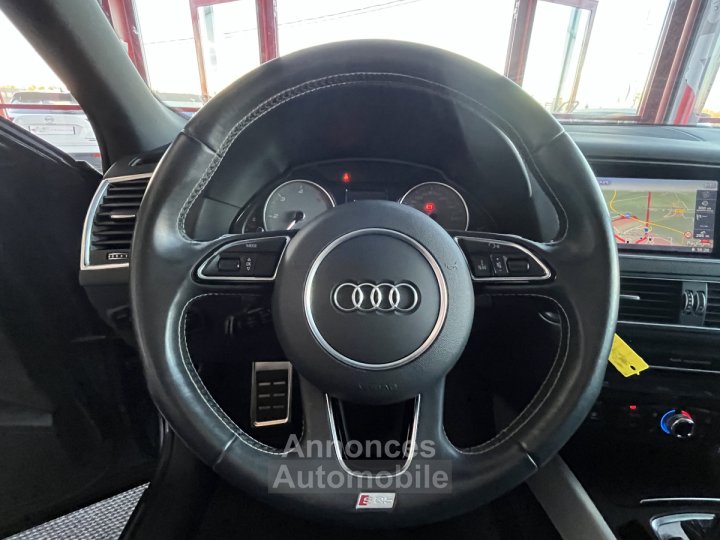 Audi SQ5 3,0 TDI V6 326 COMPETITION BVA8 QUATTRO ATTELAGE ELECTRIQUE GPS CAMERA ALU BROSSE REGULATEUR ADA - 37