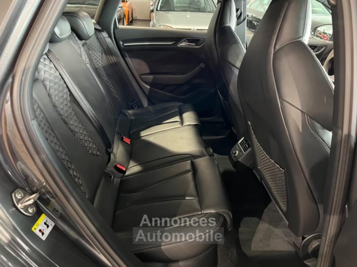 Audi RS3 Berline Quattro 25 TFSI - 400 - BV S-tronic 8V BERLINE PHASE 2 - 29