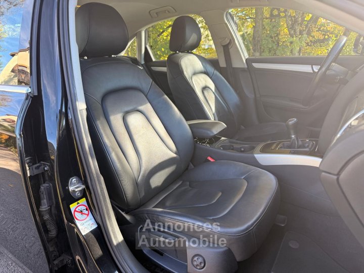 Audi A4 140 Ch AMBITION LUXE SIÈGES CHAUFFANT - 11