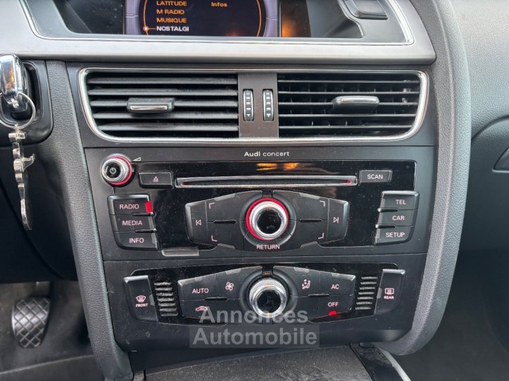 Audi A5 Sportback 20 TDI 177CV Ambiente - Révision OK / Régulateur de Vitesse - - 23