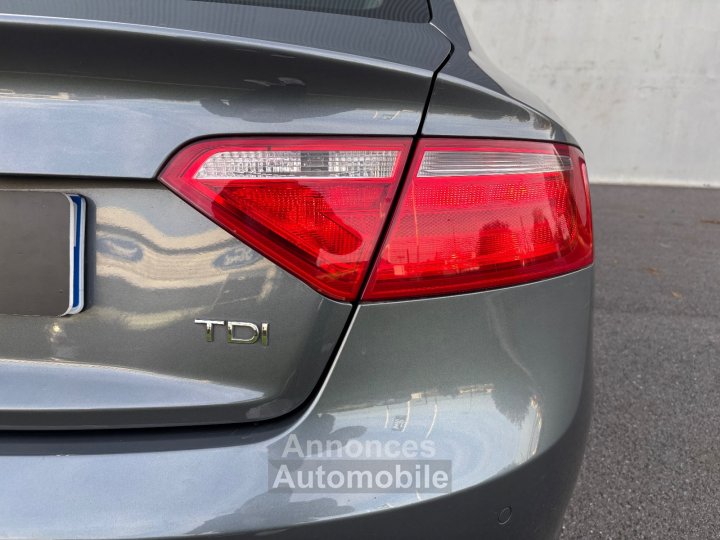 Audi A5 Sportback 20 TDI 177CV Ambiente - Révision OK / Régulateur de Vitesse - - 39