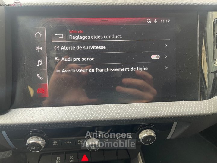 Audi A1 Sportback 30 TFSI 116 ch S tronic 7 Design - 19