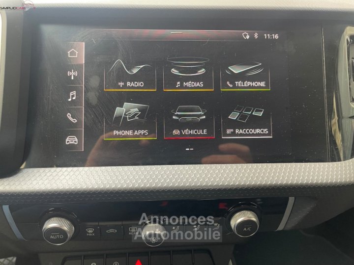 Audi A1 Sportback 30 TFSI 116 ch S tronic 7 Design - 23