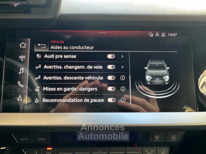 Audi A3 Sportback 40 TFSIe 204 S tronic 6 S Line - 11