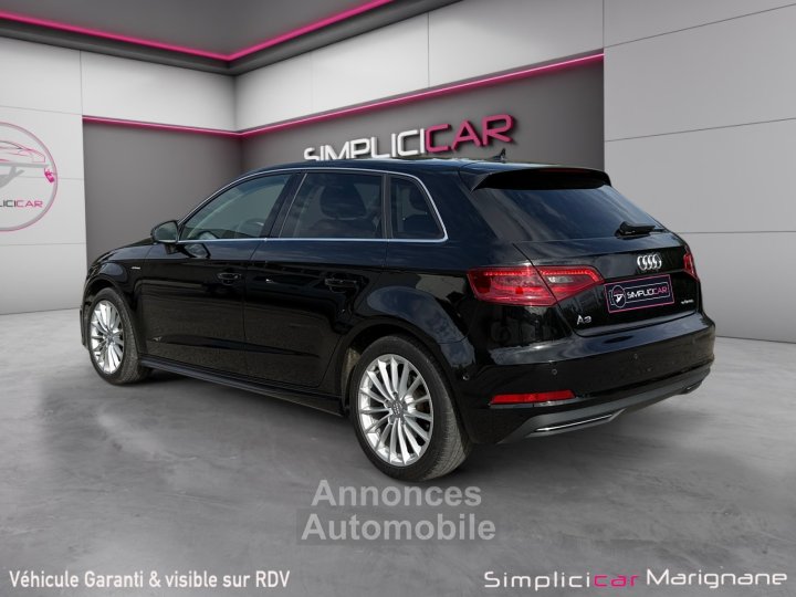 Audi A3 Sportback 14 TFSI e-tron 204 Ambition Luxe S tronic - GPS - Syst&egrave;me d'acc&egrave;s sans cl&eacute; - Garantie 12 mois - 6