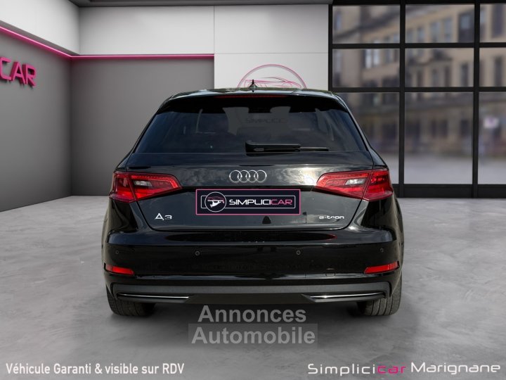 Audi A3 Sportback 14 TFSI e-tron 204 Ambition Luxe S tronic - GPS - Syst&egrave;me d'acc&egrave;s sans cl&eacute; - Garantie 12 mois - 7